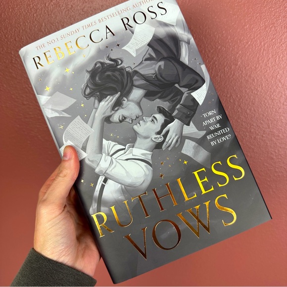 FairyLoot Ruthless Vows By Rebecca Ross Digital Signature Stenciled Edges - Picture 2 of 9